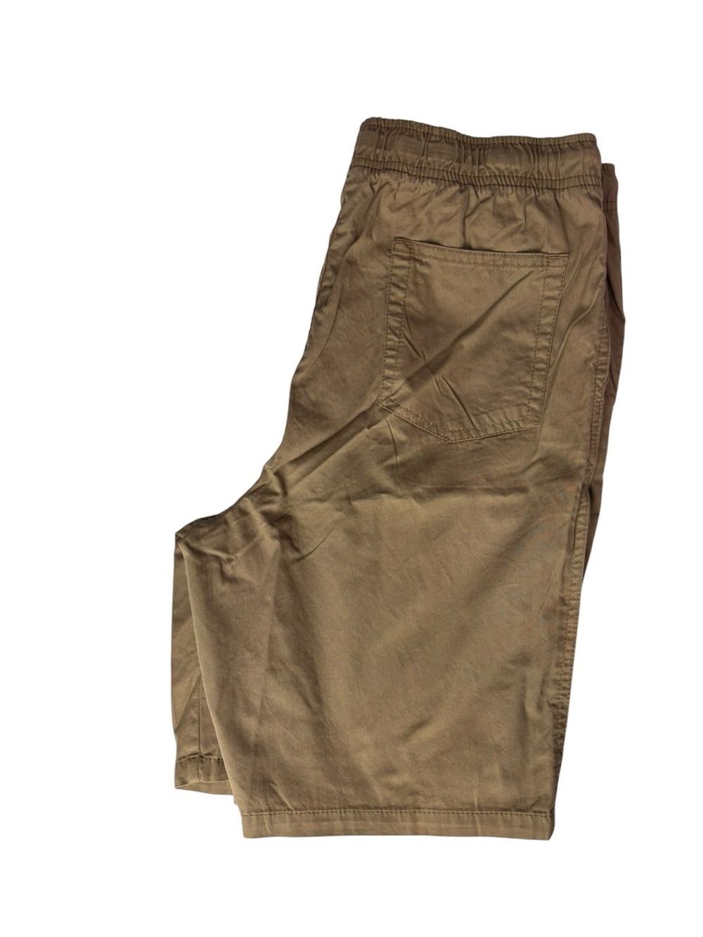 Cat & Jack pull-on khaki shorts elastic waistband drawstring size XXL 14-16 - Picture 3 of 9